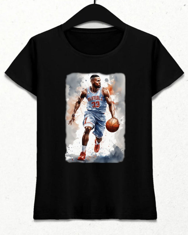 Basketbolcu Kadın Tişört