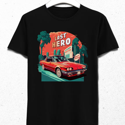 Last Hero siyah tişört - basmatik.com