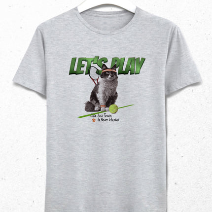 Let's play cat t-shirt