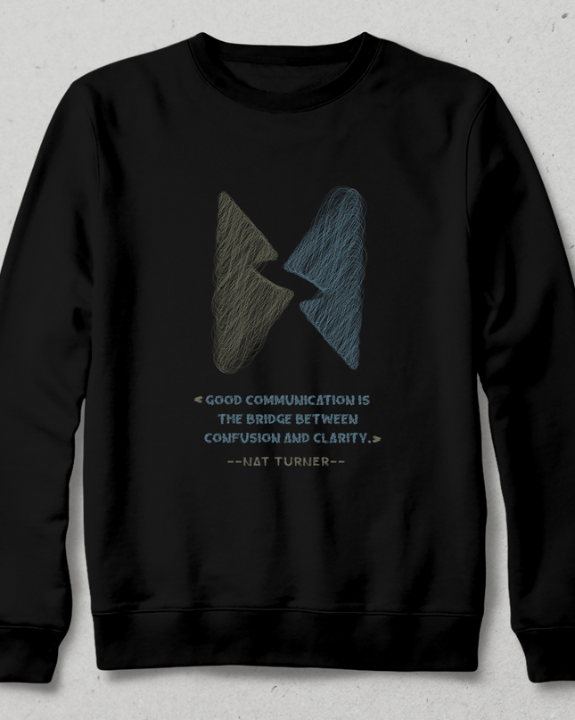 DIALOG Sweatshirt - Kapşonsuz