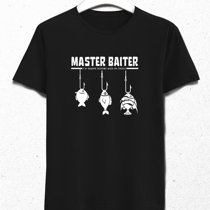 Master Baiter balıkçı tişört