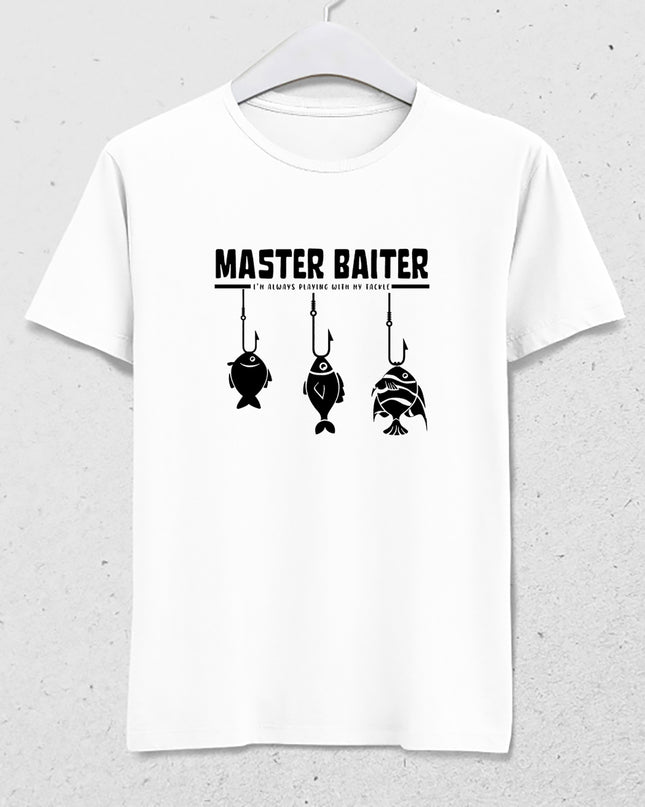 Master Baiter balıkçı tişört