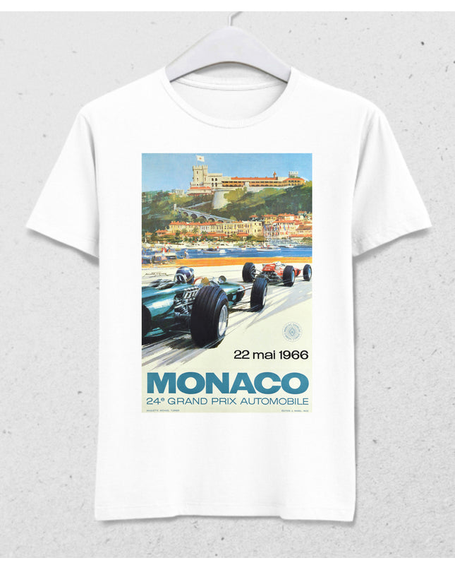Monaco grand prix 1966 tişört