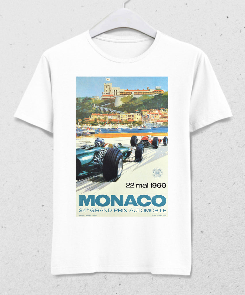 Monaco grand prix 1966 tişört