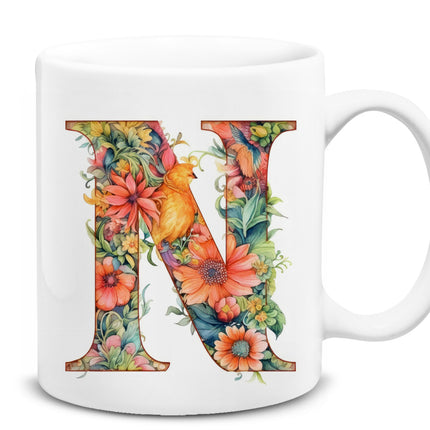 Dekoratif N harfi Kupa