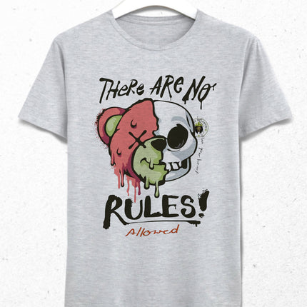 No Rules Teddy bear tişört