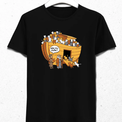 Noah's Ark Cat tişört