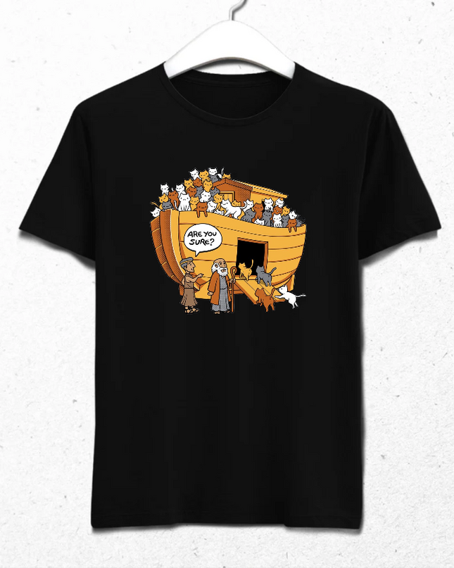 Noah's Ark Cat tişört