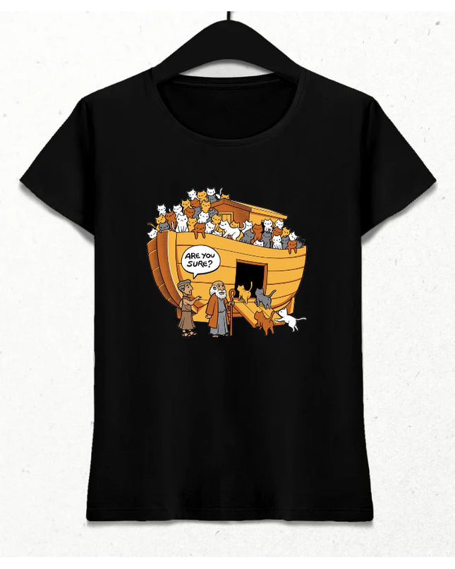 Noah's Ark Cat tişört