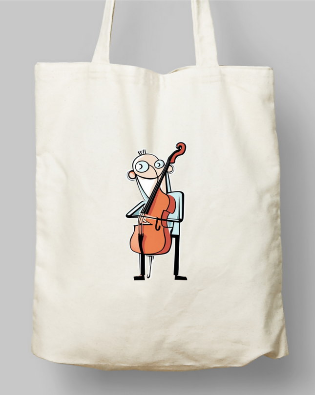 Müzisyen Bez Çanta