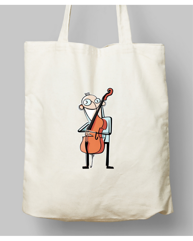 Müzisyen Bez Çanta