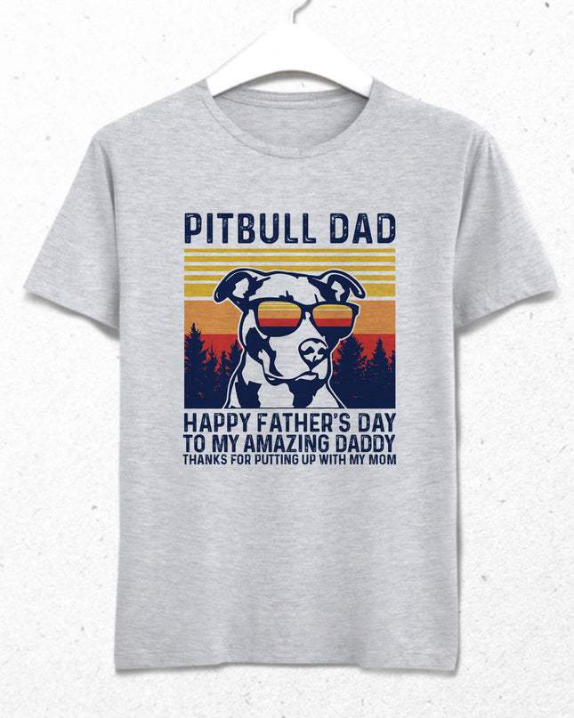 Pitbull Dad tişört