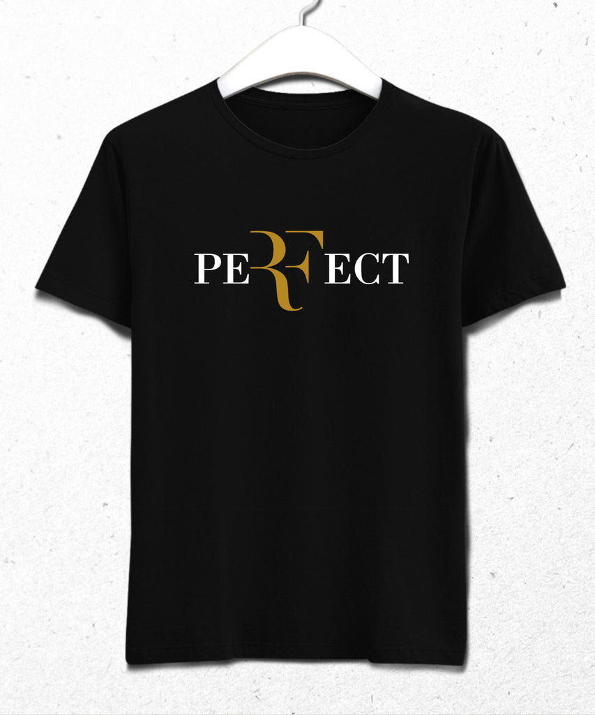 Roger Federer Perfect logo tişört