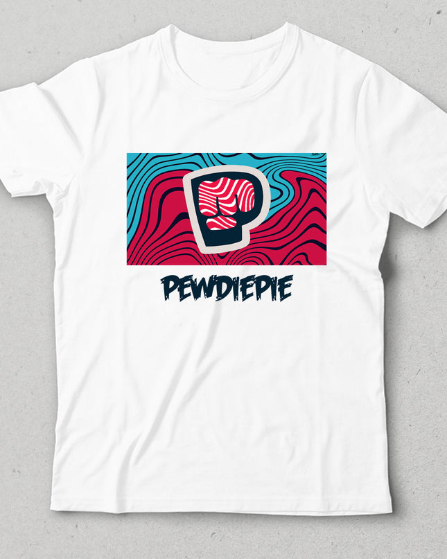 PewDiePie wave çocuk tişört