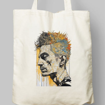 Punkçı Adam Bez Çanta