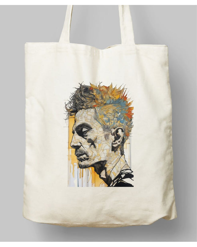 Punkçı Adam Bez Çanta