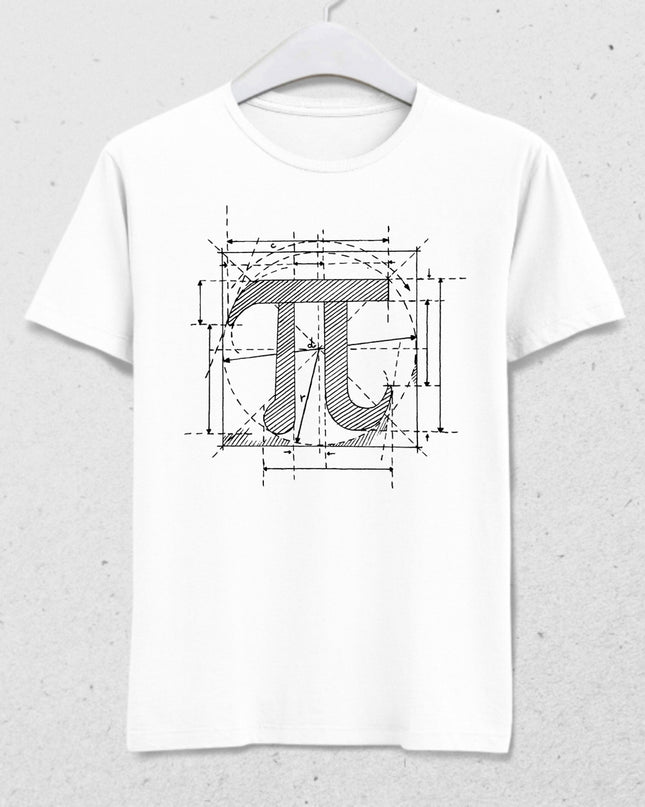 Pi and math tişört