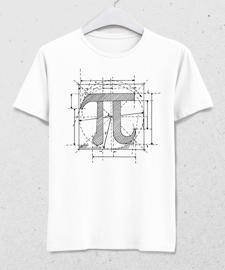 Pi and math tişört
