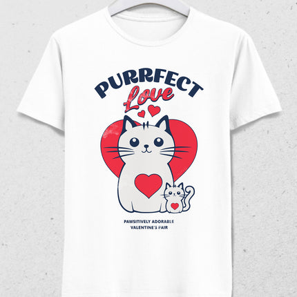 Purrfect Love tişört
