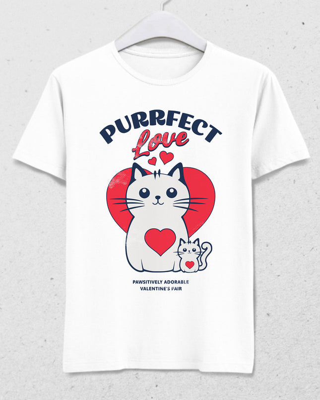 Purrfect Love tişört