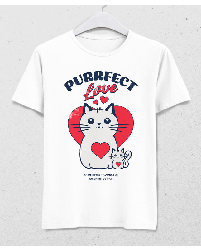 Purrfect Love tişört