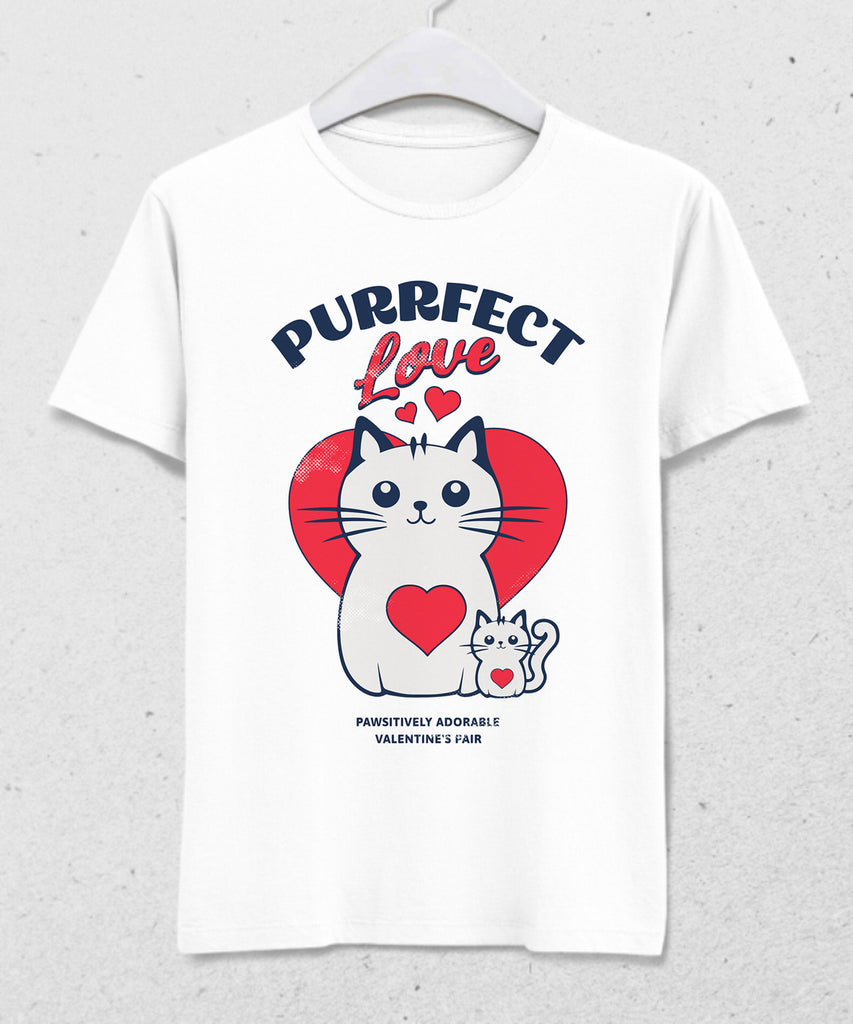 Purrfect Love tişört