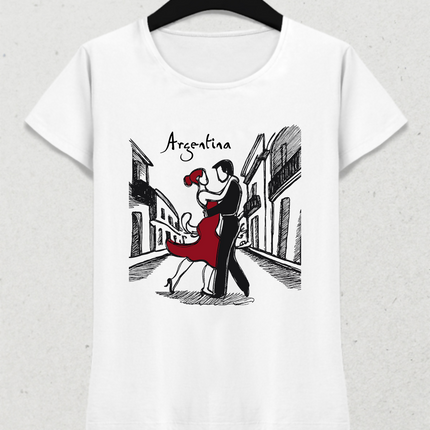 ARGENTINA Tişört - Kadın Kısa Kol
