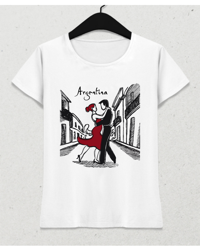 ARGENTINA Tişört - Kadın Kısa Kol