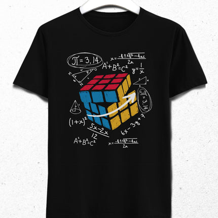 Retro Rubik Magic Cube tişört
