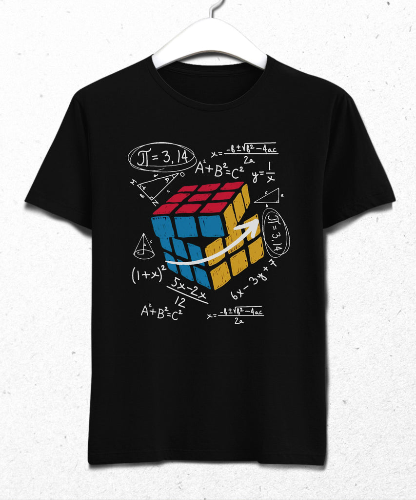 Retro Rubik Magic Cube tişört