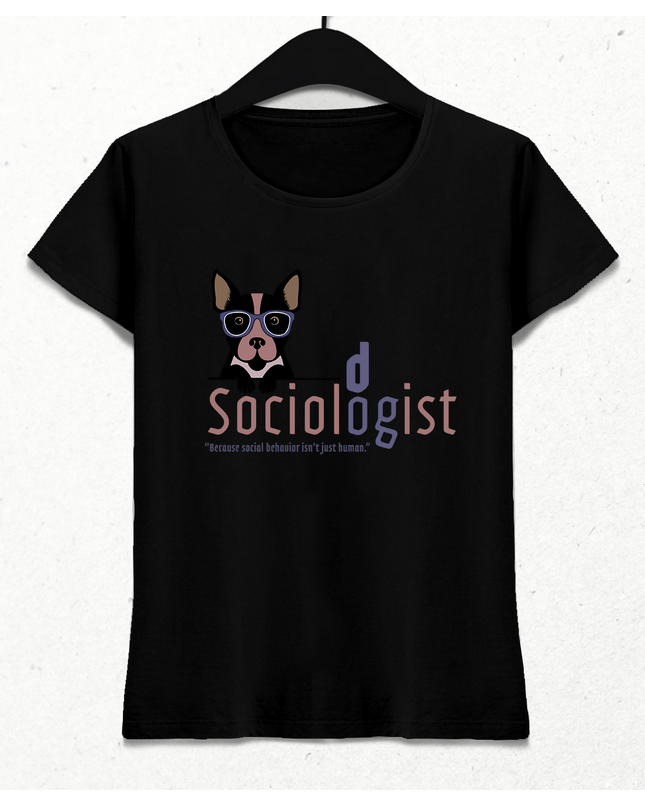 Sosyolog Köpek – Sosyal Davranış, Mizah, Tasarım - basmatik.com