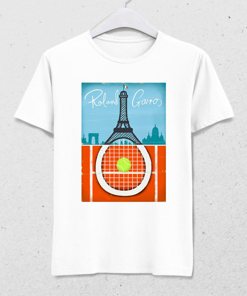 Roland Garros Eiffel tişört