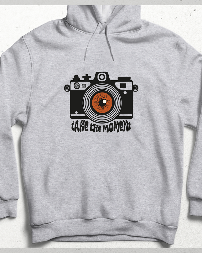 Take the Moment Sweatshirt - Kapşonlu