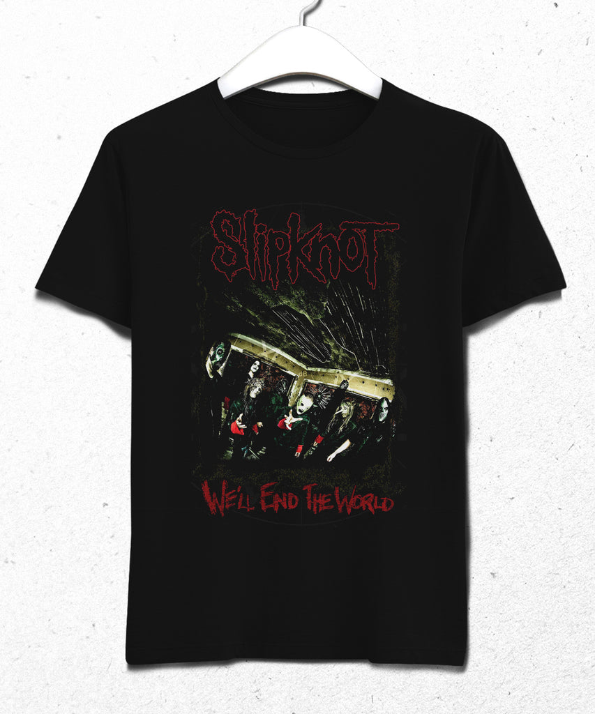 Slipknot well end the world tişört