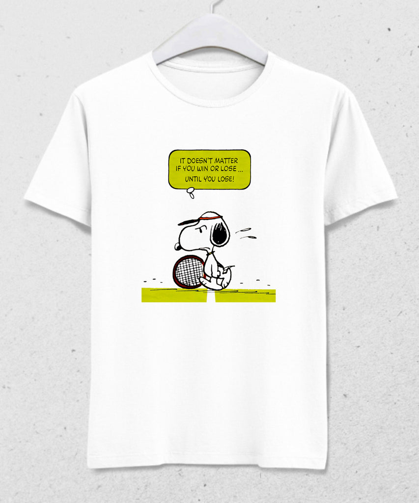 Snoopy Tennis tişört