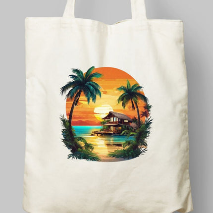 Gün Batımı Bez Çanta