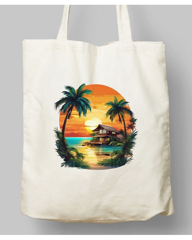 Gün Batımı Bez Çanta