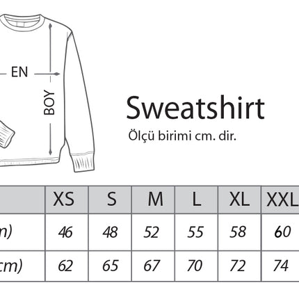 özel tasarım beyaz sweatshirt - basmatik.com