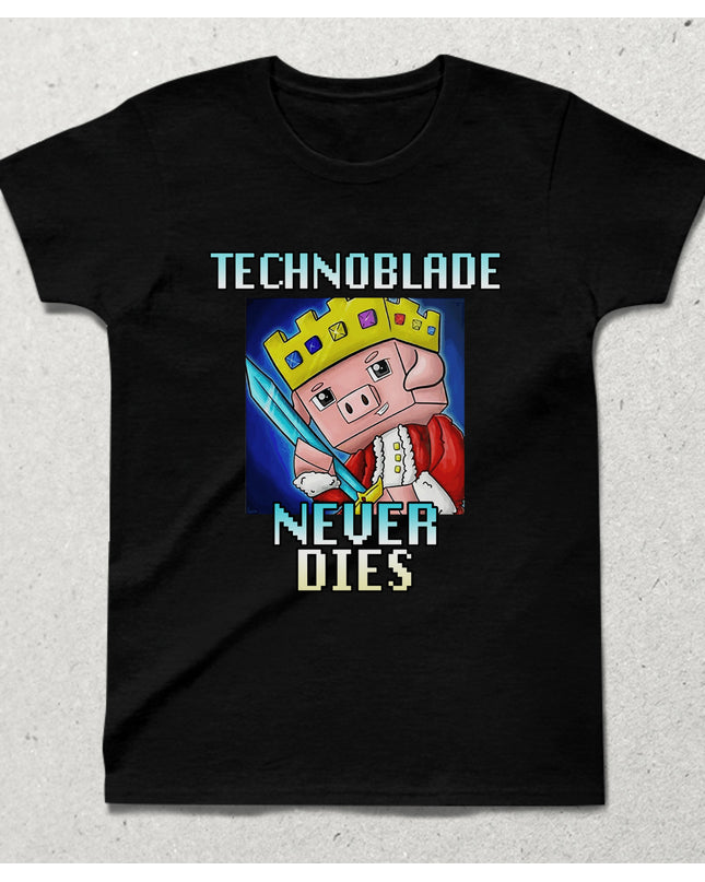 Technoblade Never Dies çocuk tişört