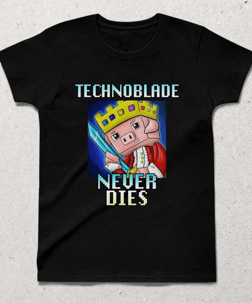 Technoblade Never Dies çocuk tişört