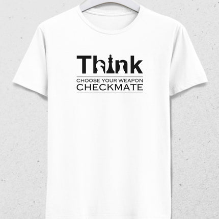 Think checkmate tişört