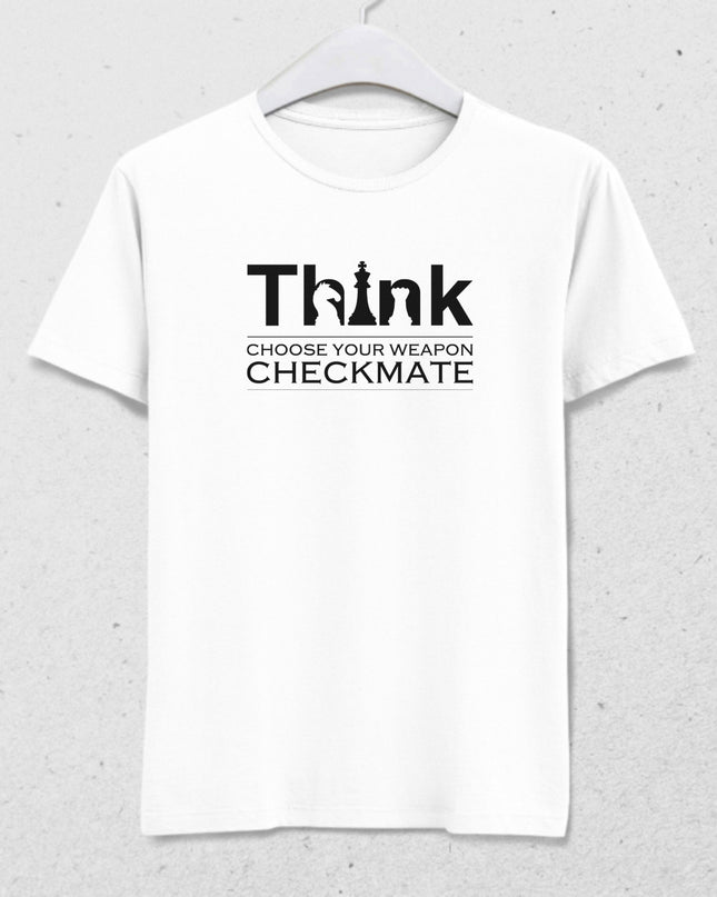 Think checkmate tişört