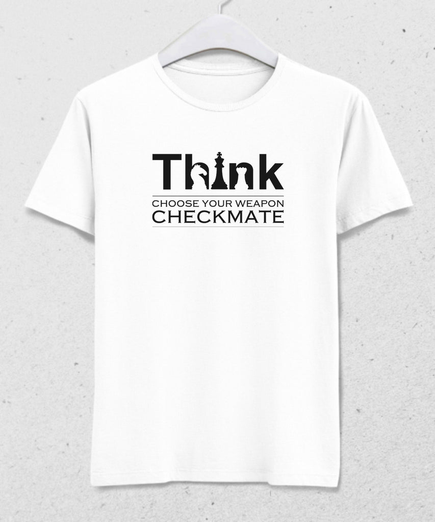 Think checkmate tişört