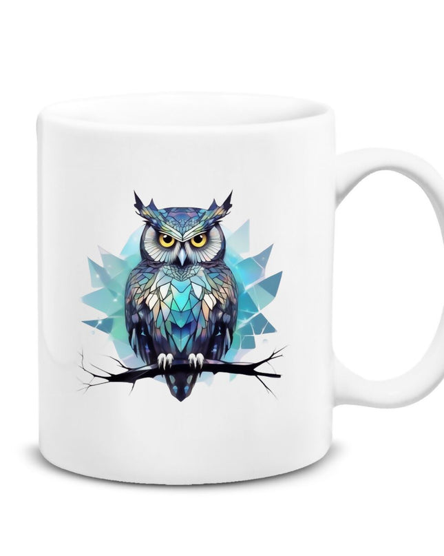 Mavi Baykuş Kupa Bardak