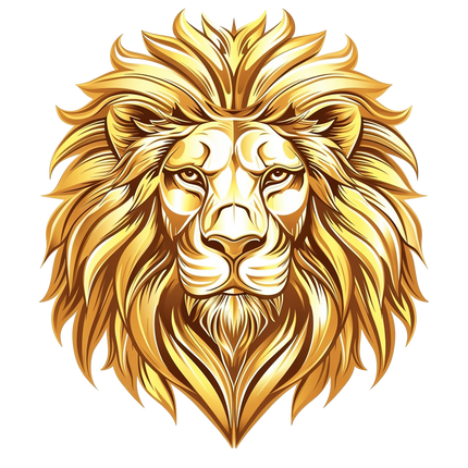 Altın Yeleli Aslan İhtişamı - Kadın Tişört