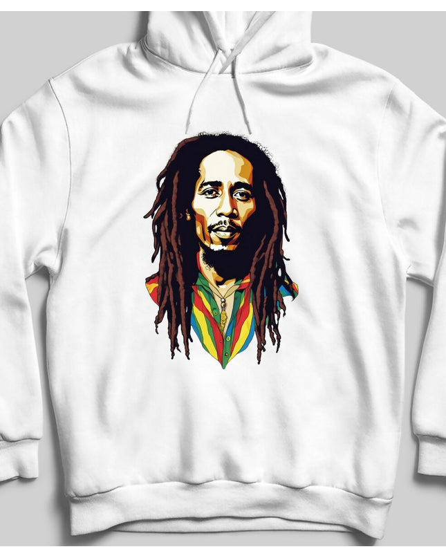 Bob Marley Kapşonlu Unisex Sweatshirt
