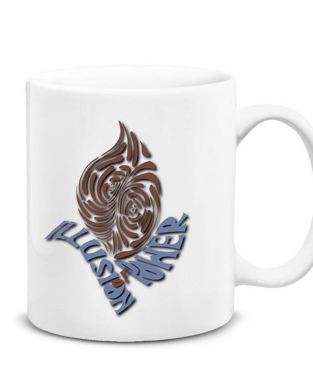 ILLUSION OF POWER - Düz Kupa Bardak