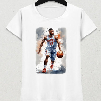 Basketbolcu Kadın Tişört