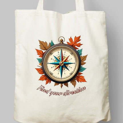 Find Your Direction Canvas Bag 