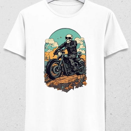 Renkli, Motosikletli İskelet